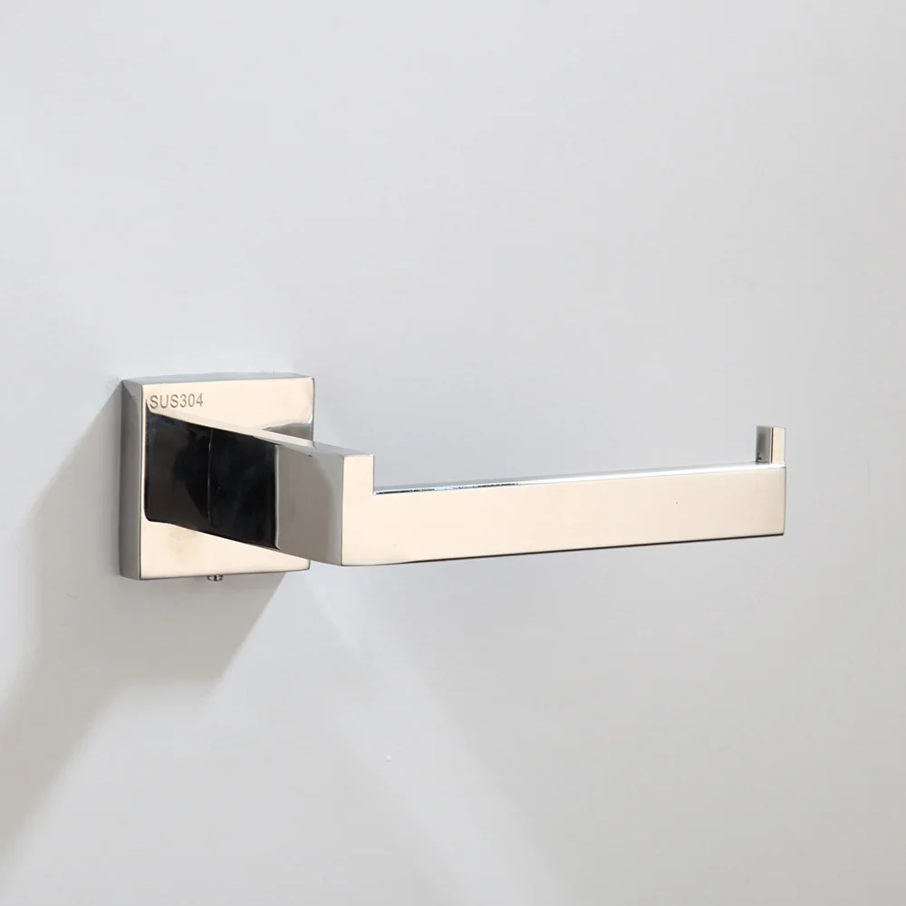 Towel rack B KEMAIDI 304 набор аксессуаров для ванной комнаты из нержавеющей стали, настенный держатель для полотенец, аксессуары для ванной комнаты, подвесной стеллаж для туалета, Комплект полок - Цвет: Towel rack B