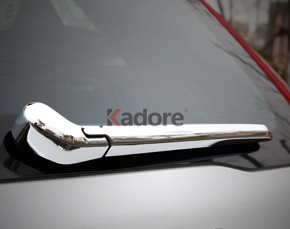 Для Volvo XC60 XC 60 ABS Хромированная задняя оконная Форсунка щетки стеклоочистителя крышка отделка автомобиля Стайлинг автомобиля-Чехлы аксессуары