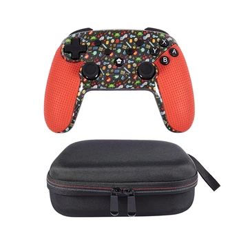 

Bluetooth Wireless Game Controller for Nintend Switch Pro Gyroscope & Eva Case for Nintendo Switch Pro Controller