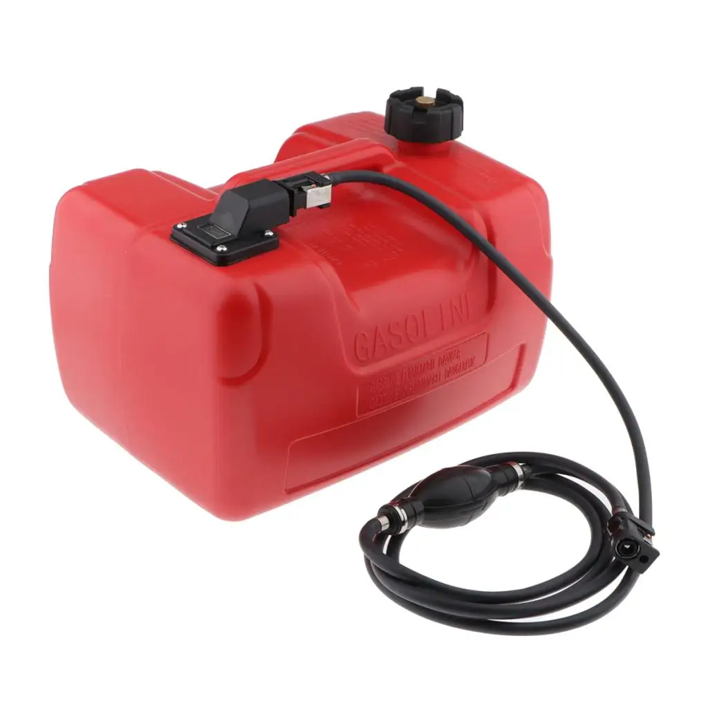 Marine Outboard Fuel Tanks (3.2 Gallon/12L)- Boat Yacht Engine Fuel Tank for Yamaha, Portable Oil Box/ Container