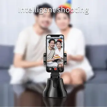 

Smart Camera Record Tracking Mode Smartphone Gimbal 360 ° Rotation Face Photo Follow Up Phone for Vlog Live Video