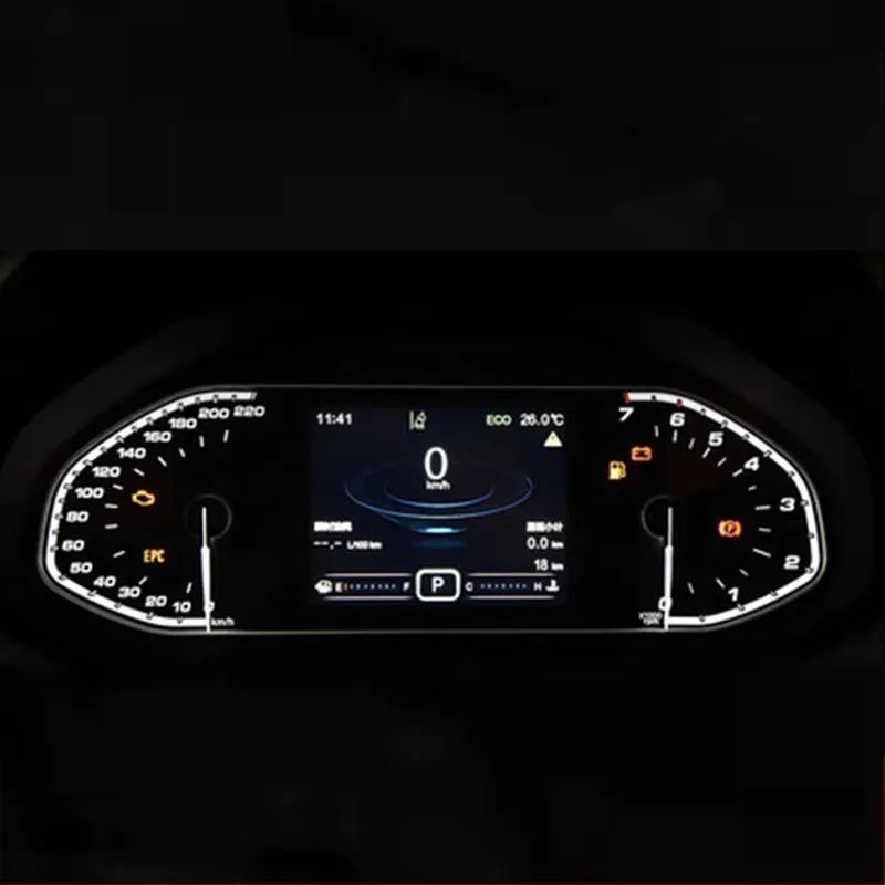  For Chery Tiggo 7Tiggo7Car DVD combination meter sticker