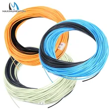 Maximumcatch Fly Рыболовная линия двойной цвет Вес вперед плавающая 100FT Fly Line с Тонущим наконечником плавающая Fly Line