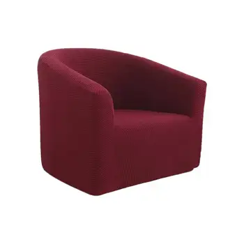

Sofa Protector Jacquard Super Stretch Polyester Armchair Home Decor Non Slip Solid Furniture Club Couch Living Room Chair Cover