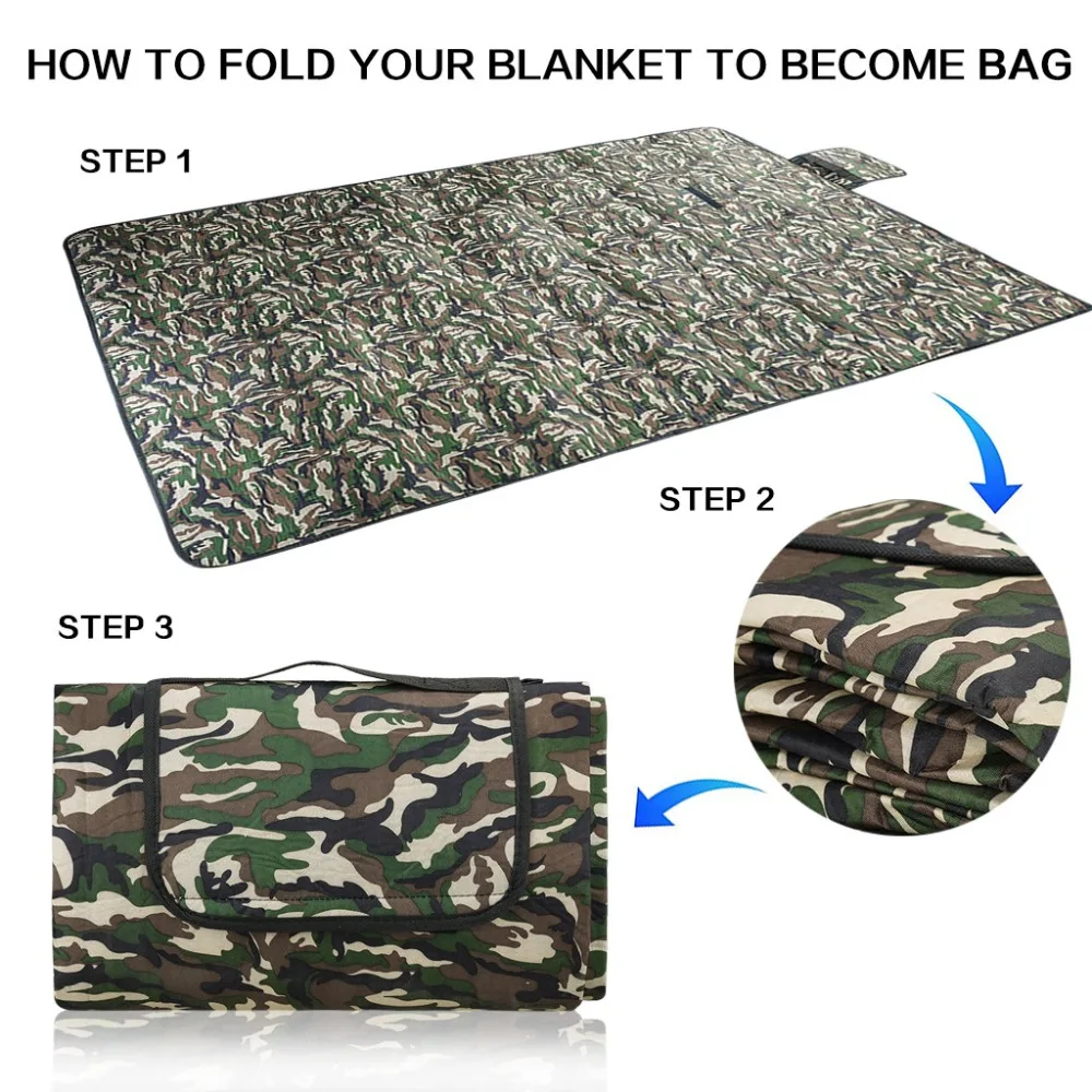 Outdoor Beach Mat Waterproof Sandproof Fancy Insulation Waterproof Picnic Mat #4D17 (6)