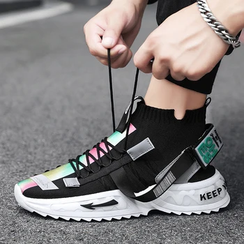 

Casual Shoes For Men Brand Trend Solf Man Fashion Sneakers Leisure Shoes Zapatillas Hombre Men Fashion Shoes Tide Joker simple