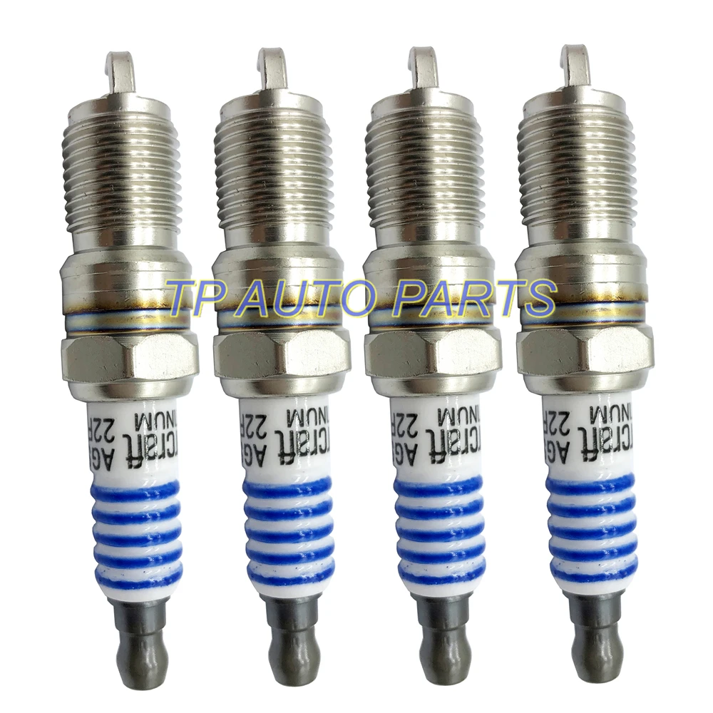 

4 Pieces Spark Plug Compatible With For-d OEM SP-500 AGSF22FM SP500