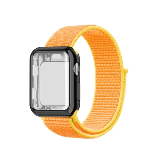 14 Спортивный бесшовный и чехол для apple watch 5/4/3/2/1 apple watch, ремешок 42 мм, 38 мм, 40 мм 44 наручных часов iWatch, не оставляющее отпечатков пальцев и браслет - Цвет ремешка: 14