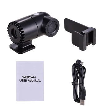 

Computer Web Camera Aibecy HD 1080P Webcam USB Bracket Built-in Microphone Plug and PlayLive Streaming Recording Online Classes