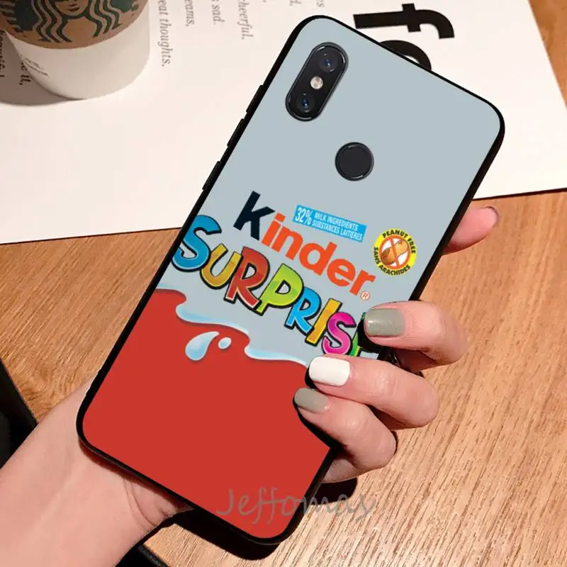 New Trolly egg KINDER JOY Surprise Phone Case For Xiaomi Redmi 4x 5 plus 6A 7 7A 8 mi8 8lite 9 note 4 5 7 8 pro 