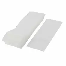 100 шт. замка застежка-молнии Ziplock мешки треугольные чистые Пластик поли закрывающимися 2 мил " x 6"