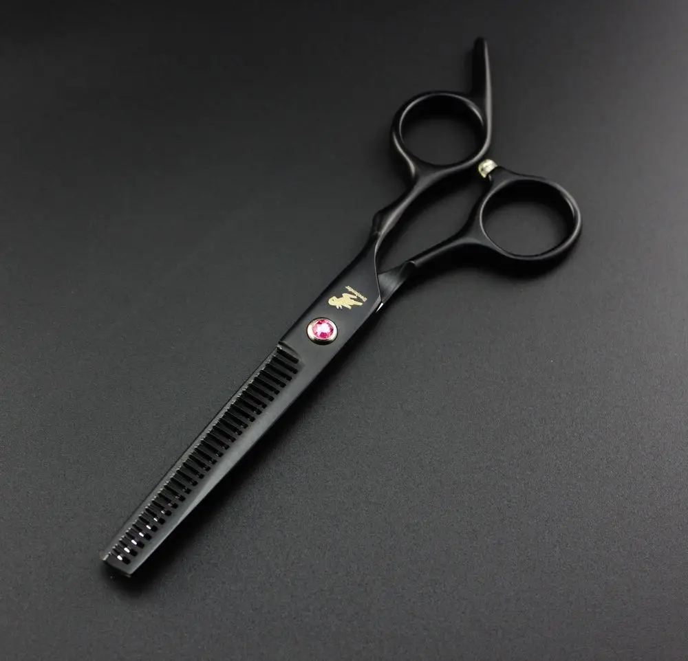 6 дюймов черные Парикмахерские ножницы для резки ножницы Профессиональные ножницы для волос Tijeras Peluquero