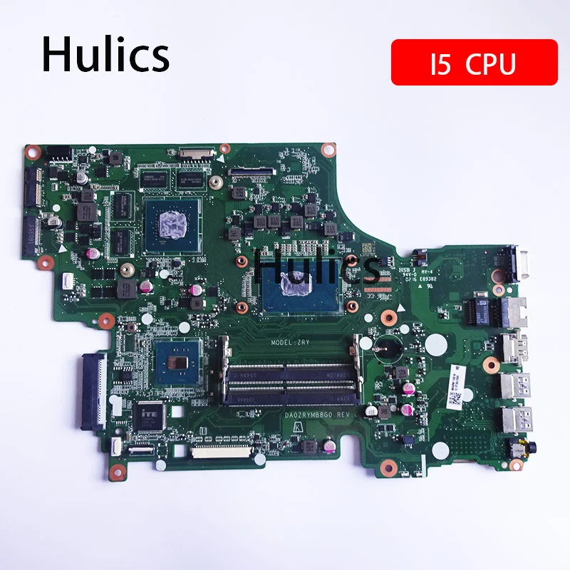 

Б/у материнская плата DA0ZRYMB8G0 для ACER V15 V5-591 V5-591G I5