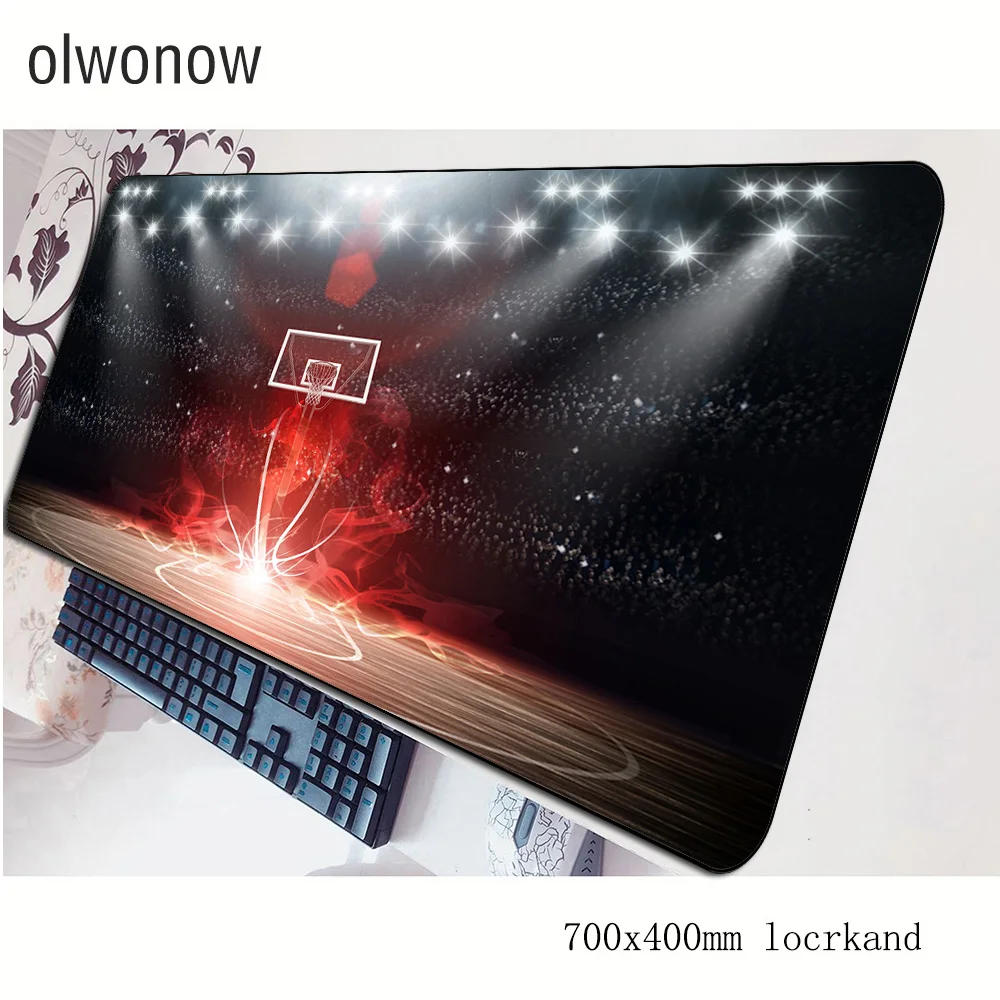Коврик для баскетбольной мыши 3d компьютерный коврик 70x40 см игровой коврик для мыши Большой HD узор Клавиатура со встроенной мышью игры pc геймер стол