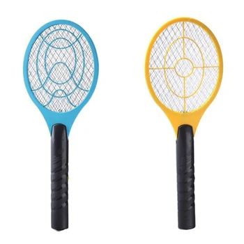

Hand Racket Electric Swatter Home Garden Insect Bug Bat Wasp Zapper Fly Mosquito Pest Control AC889