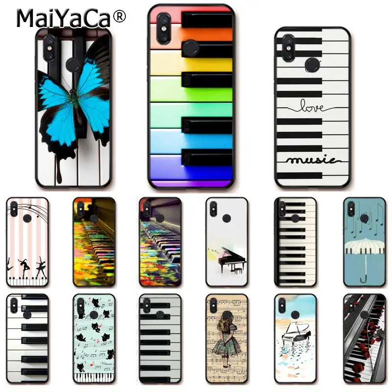 MaiYaCa Colorful Piano music Butterfly Phone Case for Xiaomi Redmi8 4X 6A 9 8A Redmi 5 5Plus Note7 8Pro 7A 9pro | Мобильные телефоны