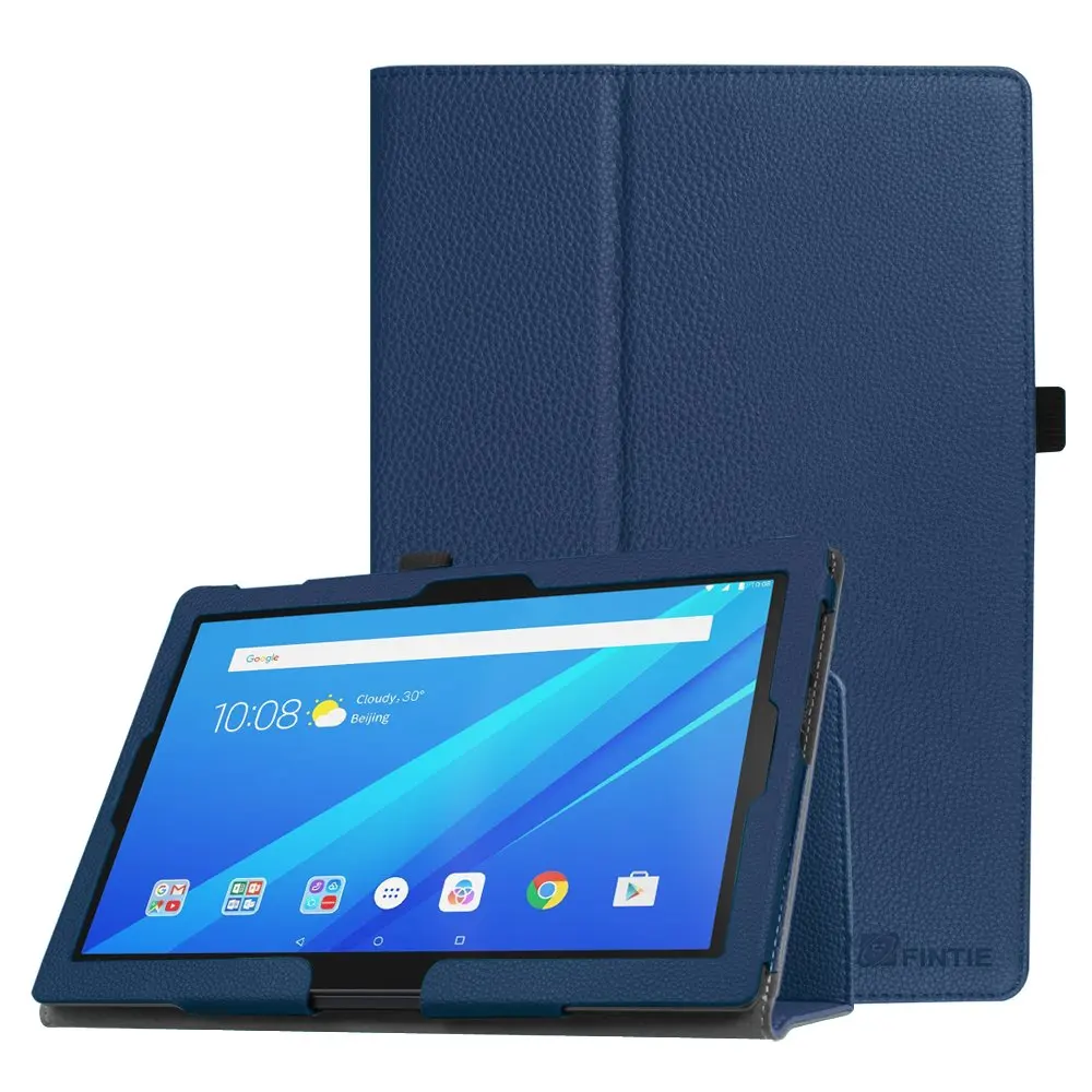 Чехол для Lenovo TAB 4 10 ТБ X304F тонкий складной ретро из искусственной кожи с