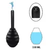 330ml Bulb Container ball douche silicone enema syringe shower cleaning head anal beads butt plug nozzle tip Hygiene tool gay 1