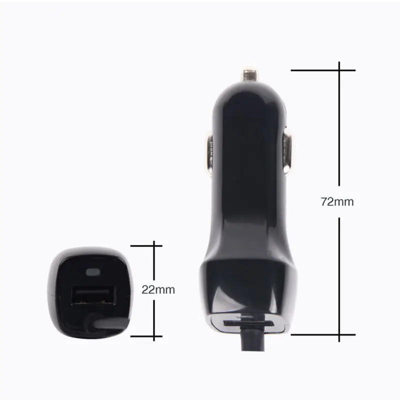 Usb type C автомобильное зарядное устройство Ультра быстрый выдвижной адаптер USB C кабель