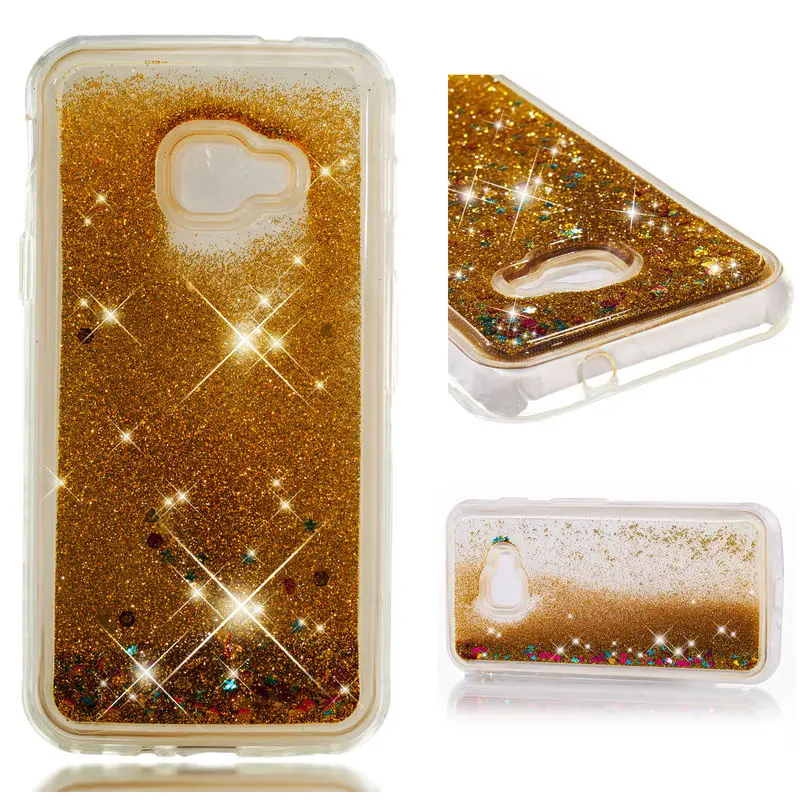 

Case For Samsung Galaxy Xcover 4 Silicon Shockproof Phone Case For Samsung Galaxy J3 Prime J3 Emerge Liquid Quicksand Soft Cover