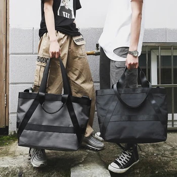 

Japanese Harajuku Chao brand shoulder bag messenger bag for male students large capacity handbags leisure multifunctional