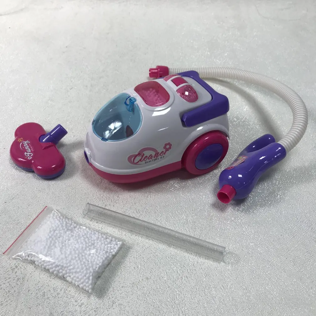 Ofertas Especiales Aspiradora eléctrica para niños, juguete realista con sonido ligero, portátil, electrodoméstico, regalos de navidad 8bWZwYx1KBX