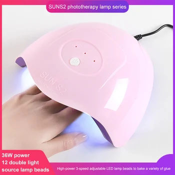 

36w Nail Lamp UV Nail Polish Gel Paint Dryer LED Nail Polish Lamp Portable Uv Lamp Professional Gel Lamp Quick Dry Baking Lamp