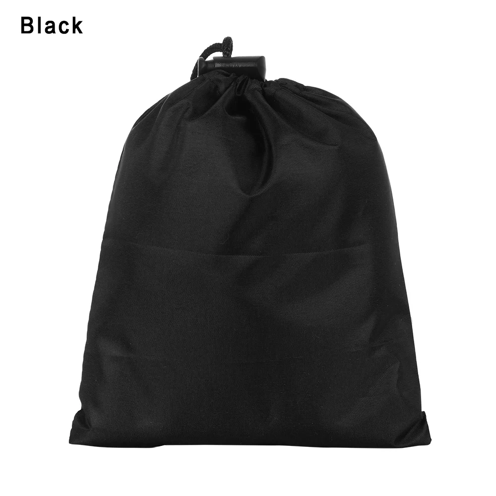 Многоцветная сумка-Органайзер, переносная, водонепроницаемая, Пыленепроницаемая, защита от УФ-лучей, камуфляжная, 12 цветов, подходит для 20-80L, дождевик, рюкзаки - Цвет: Черный