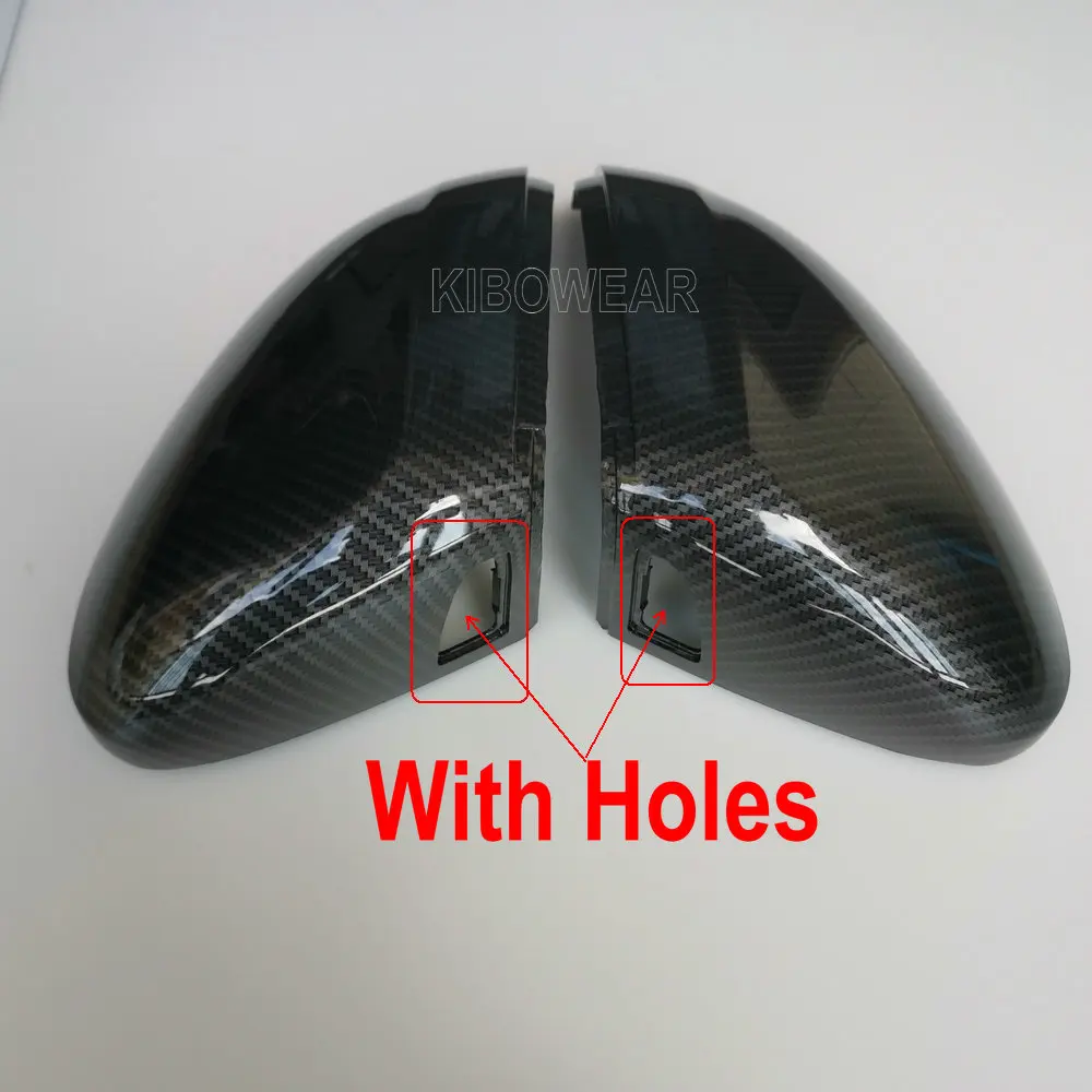 Suitable for Volkswagen Passat B8 Magotan Arteon Passat Rearview Mirror Housing Cover Carbon Fiber Pattern Watermark Replacement