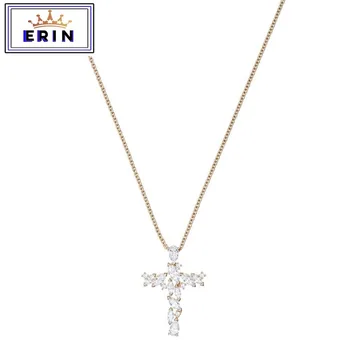

ERIN High quality SWA, crystal cross fine craft Necklace
