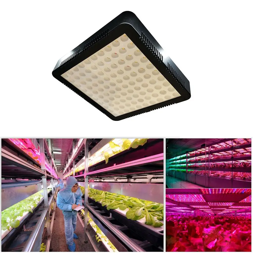 1000 Вт Светодиодный светильник для выращивания солнечного света, полное спектральное освещение, SMD2835 лампа для выращивания растений, Комнатные растения, овощи/цветочное освещение AC 85-65V