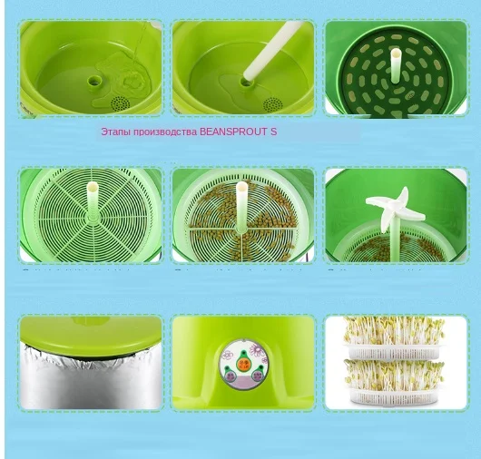 8.Production steps of bean sprouts