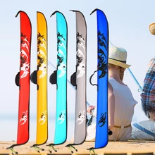 Утолщенный EVA портативный аксессуар складной с ручкой на молнии чехол для удочки сумка для переноски Практичный Прочный