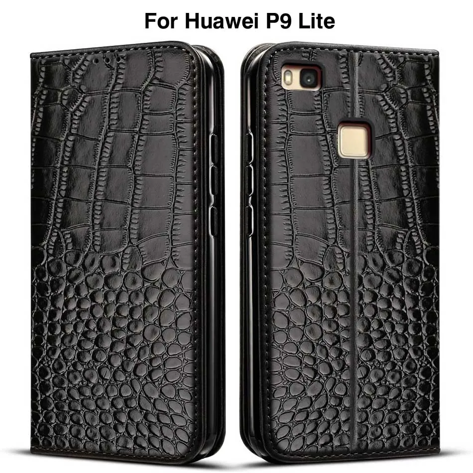Quyển Sách Dành Cho Huawei P9 Lite Ốp Lưng Bao Da Flip Cho Huawei P9 Lite P9lite P 9 Lite 2016 Ốp Lưng bao Da Funda Có Chỗ Để Thẻ 