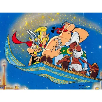 

5D DIY Diamond Painting Asterix the gallic scenery Cross Stitch Needlework Home decorations R1268