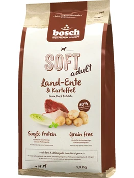 

Bosch soft with duck and potato half-row dog food 2,5 kg