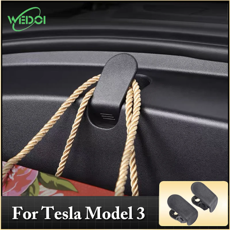 

Крючки WEDOI Frunk для Tesla Model 3, передняя Коробка, крючок-зажим, болты, крышки, продуктовая сумка, аналогичная для Tesla
