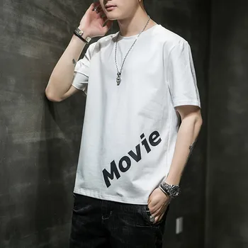 

2020 Summer Short-sleeved Cotton Fashion Letters MEN'S T-shirt