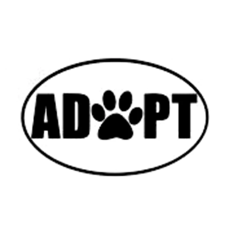 12.5cm*7.9cm Dog Paw Adopt Fashion Car-Styling Stickers Decals Vinyl S4-0272 | Автомобили и мотоциклы
