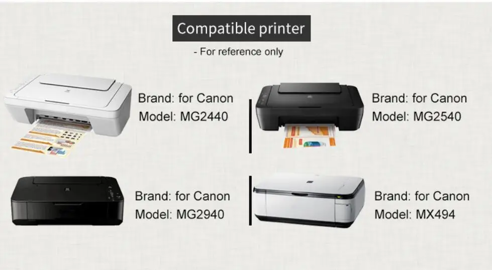 Заправка более 25 раз, перезаправляемый картридж PG 445 CL 446 для Canon Pixma IP2840 MX494 MG2440 MG2540 MG2940 принтер 2540