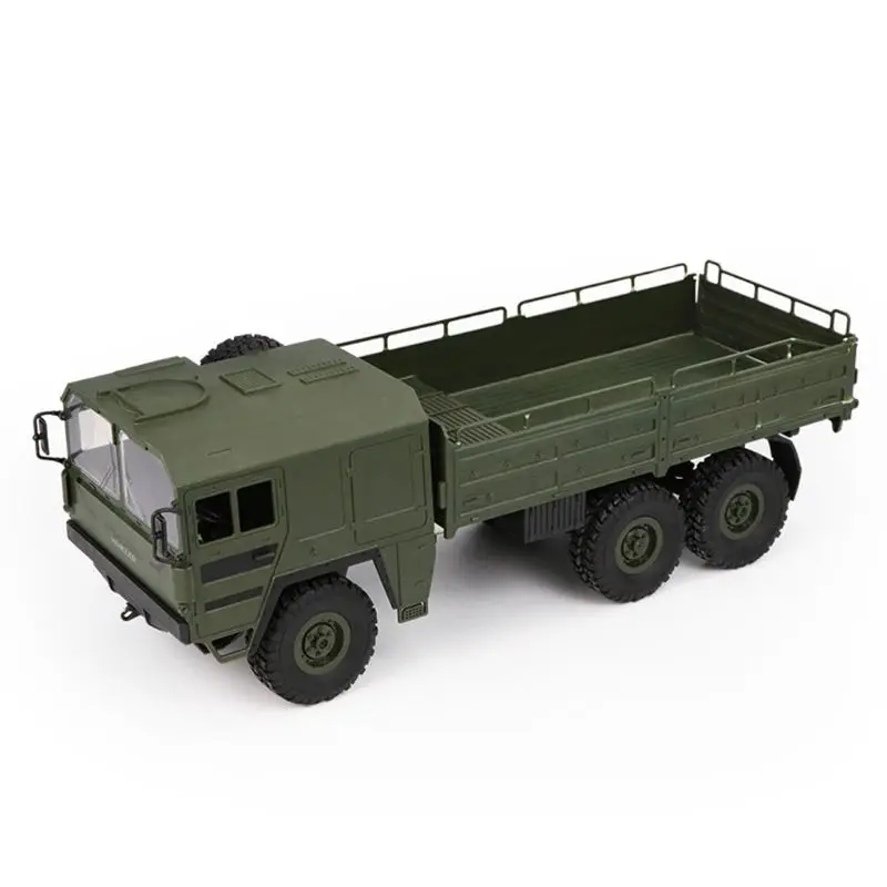 Q64 1/16 2 4G 6WD Радиоуправляемый автомобиль военный грузовик внедорожник гусеничная