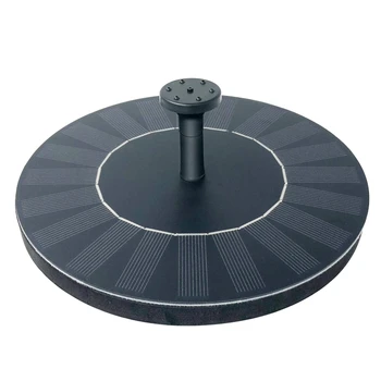 

2.5W Solar Powered Water Fountain Pump Free Standing Floating Solar Bird Bath Fountains Pond Pump for Outdoors Garden