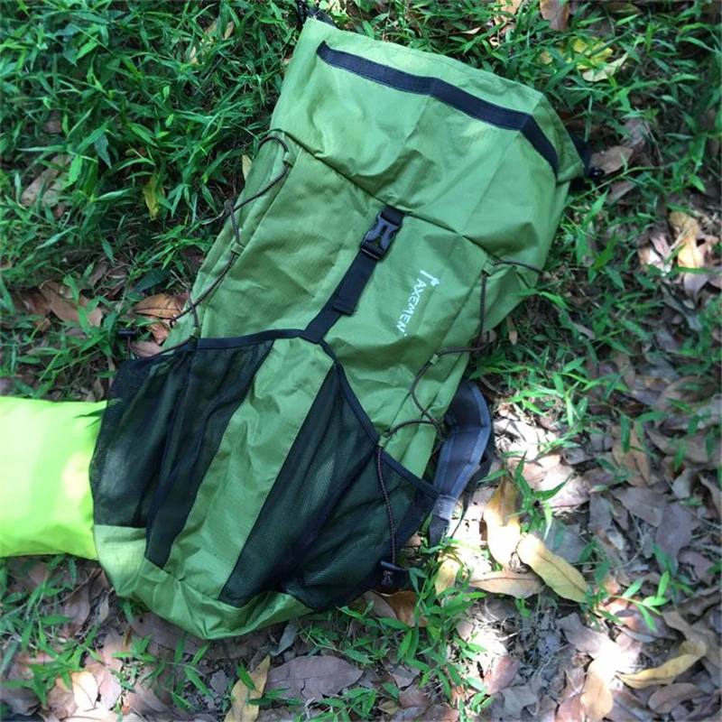 Axeman 30L Ультралегкая складная сумка унисекс водостойкая спортивная Рюкзак Ripstop 20D