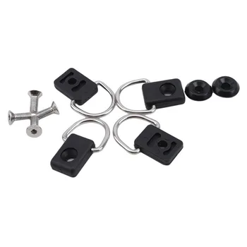 

Rowing Boat Accessories 1rope+5 screws+4 Gripper +2 Bolts Elastic Rope Set Of Canoe Buckle Inflatable Rowing Boats Kit