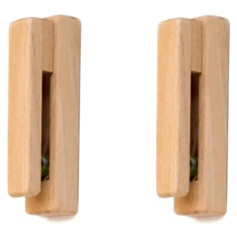 Деревянный крючок для полотенец-2 шт. винтажная вешалка для полотенец для ванной и кухни деревянная настенная вешалка для полотенец(бук