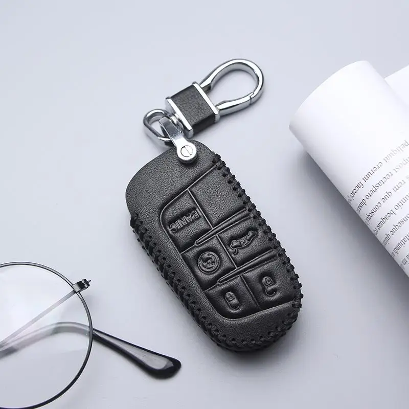 DODGE DAKOTA SPORT LEATHER KEY CHAIN