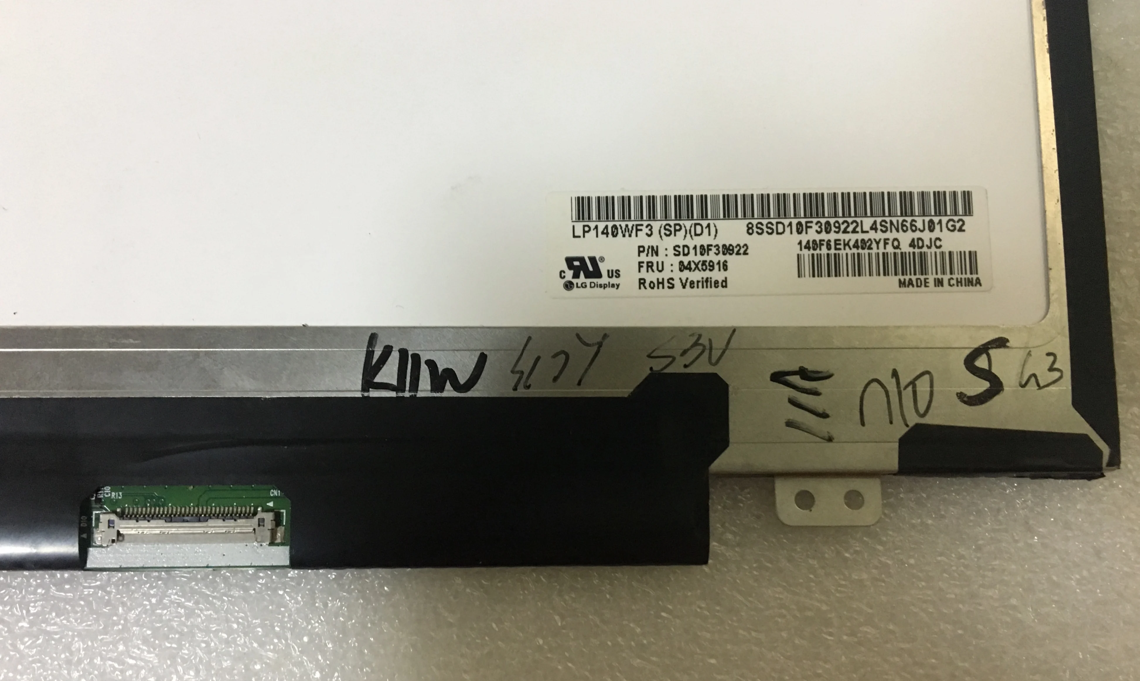 LP140WF3-SPD1 LP140WF3 SPD1 Pantalla LCD Para Ordenador Portátil De 14