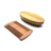 Natural Boar Bristle Beard Brush For Men Bamboo Face Massage That Works Wonders To Comb Beards and Mustache Drop shipping ► Photo 2/6