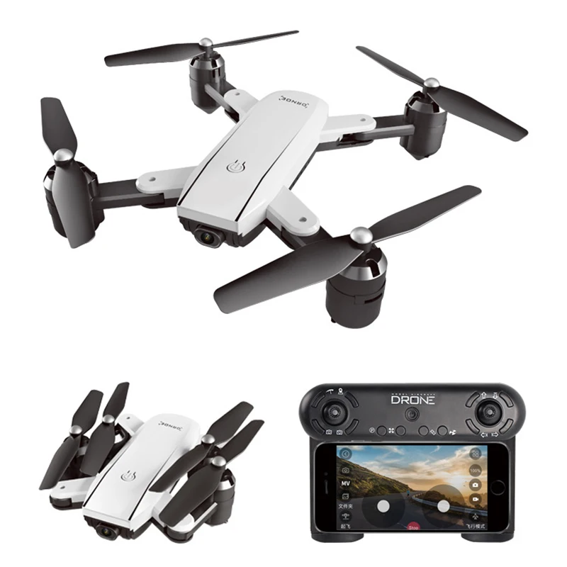 2020 NEW Drone With Camera 4k Unmanned Drone Flow Aerial Photography Quadcopter WiFi GPS Double Camera Folding The Mini Drone