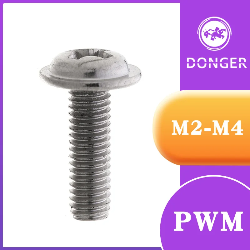 50 шт. M2 M2.5 M3 M4 винты pwm с колодкой электронный винт реферал компьютерное шасси